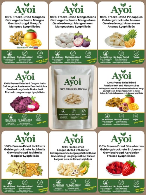 Gift Set – 24 packs of 15 g Freeze-Dried Fruits | Fruit Snack Gift Box