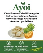 Freeze-Dried Pineapple 15g – 100% Fruit Snack | Ayoi